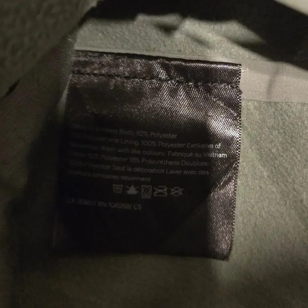 Lululemon Glyde Along Softshell Jacket 8 Green Twill - Picture 7 of 9